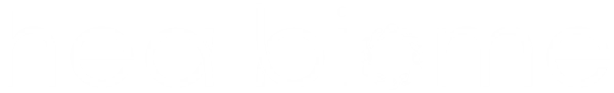 Healbiome white logo - HealBiome